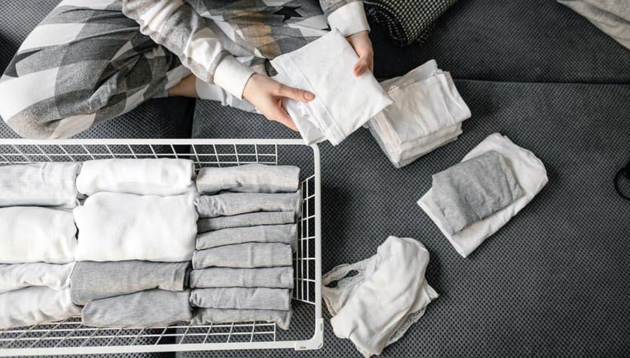 almacenamiento de ropa