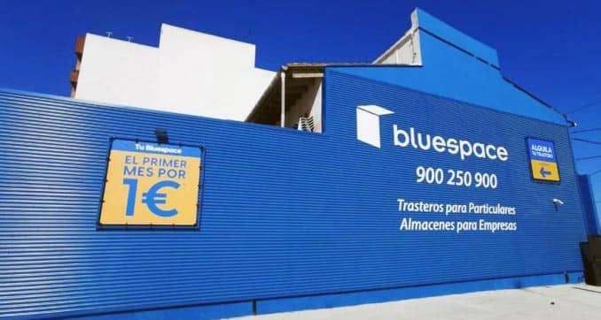 alquiler trasteros bluespace precio